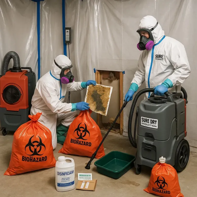 Contaminated Water Handling Protocols process in Cumberland, WI