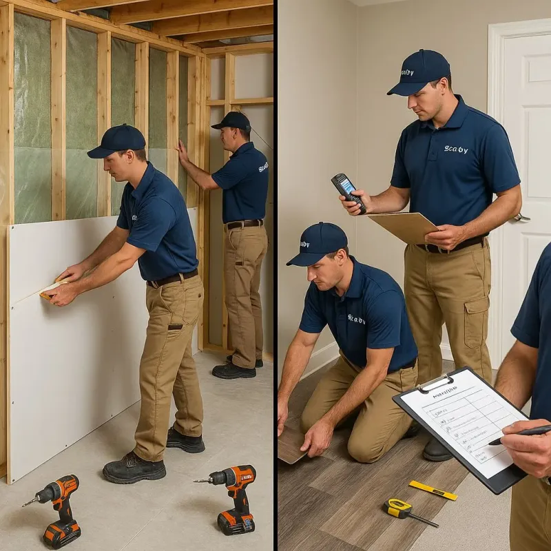 Repairs and Reconstruction process in Cumberland, WI