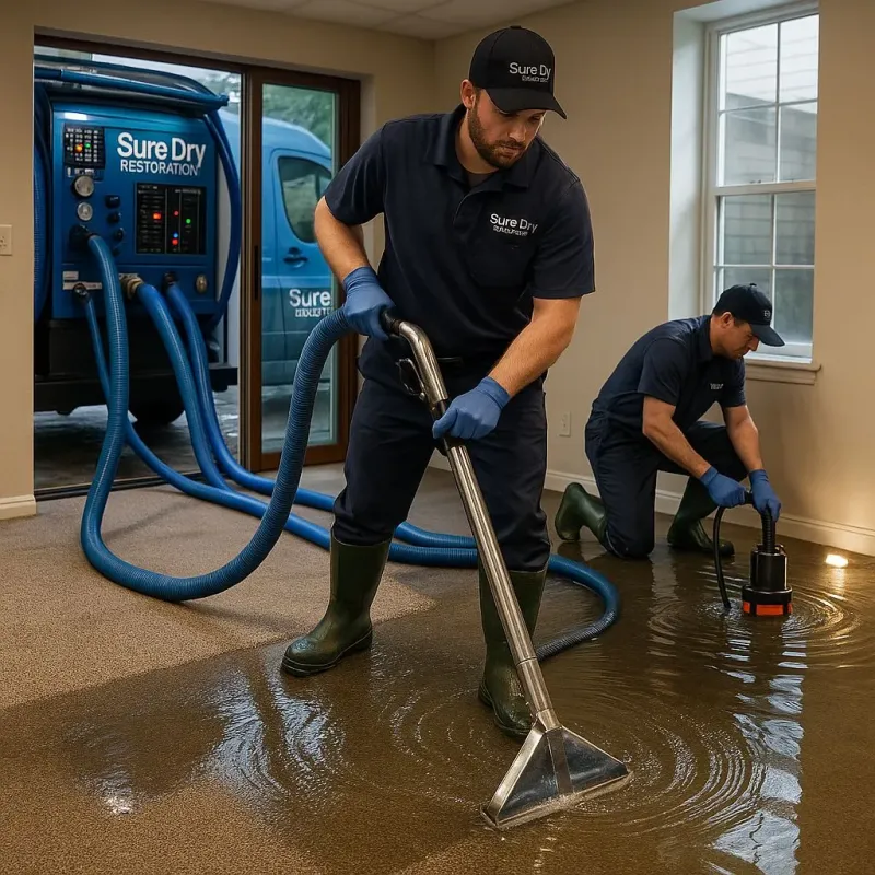 Water Extraction and Removal process in Cumberland, WI